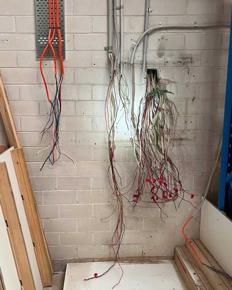 Recent electrical work